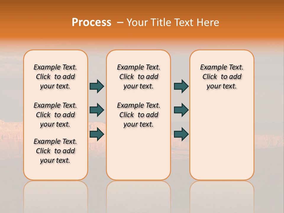 A Large Body Of Water Surrounded By Mountains PowerPoint Template