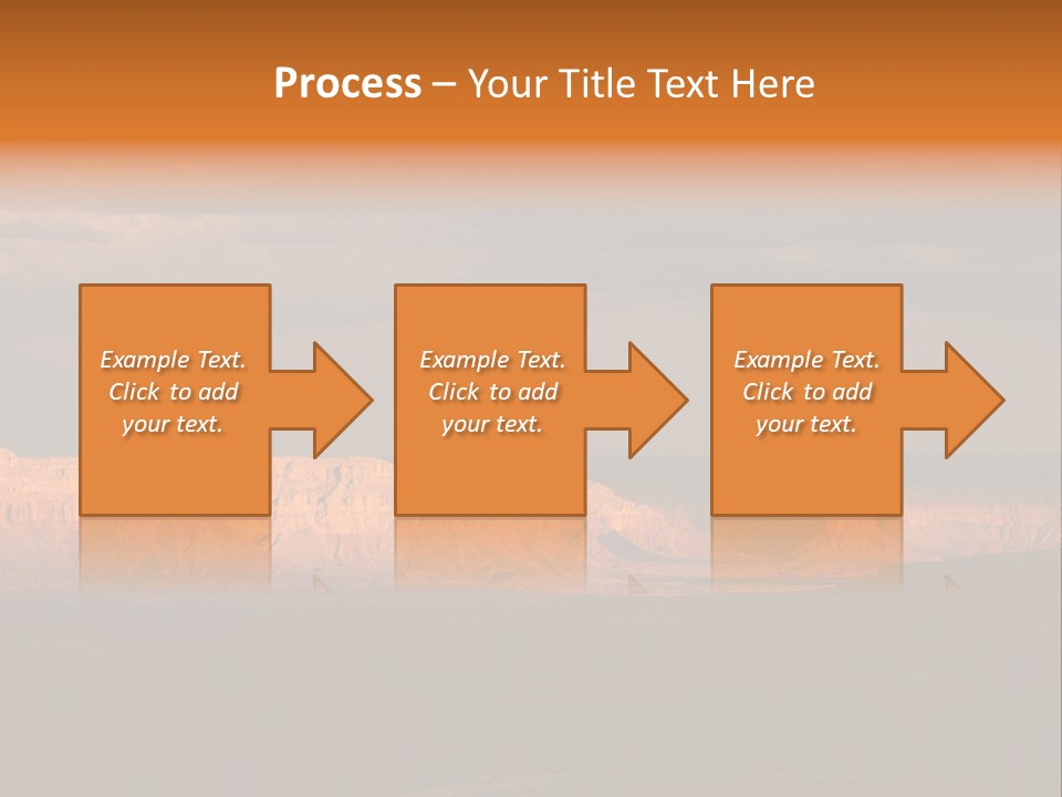 A Large Body Of Water Surrounded By Mountains PowerPoint Template