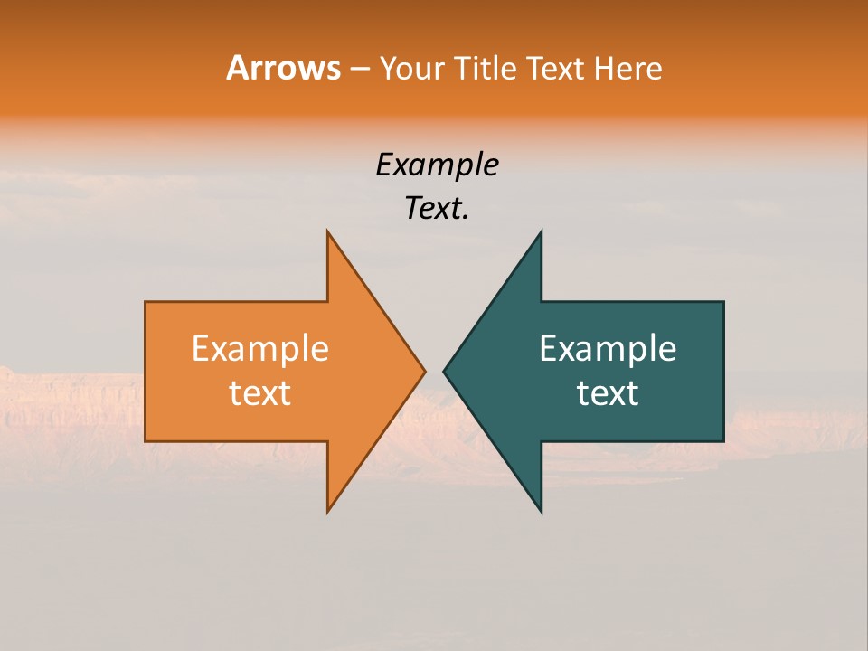 A Large Body Of Water Surrounded By Mountains PowerPoint Template