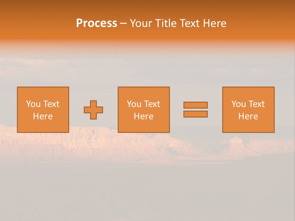 A Large Body Of Water Surrounded By Mountains PowerPoint Template