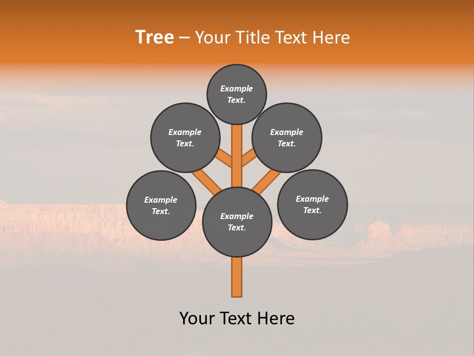 A Large Body Of Water Surrounded By Mountains PowerPoint Template