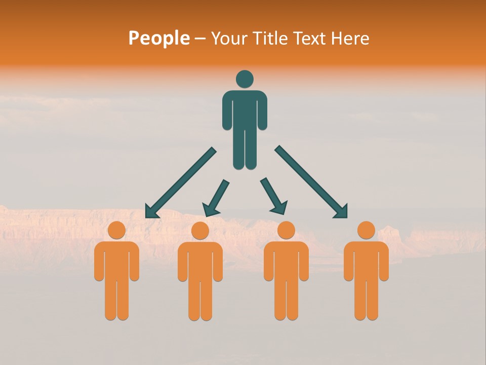 A Large Body Of Water Surrounded By Mountains PowerPoint Template