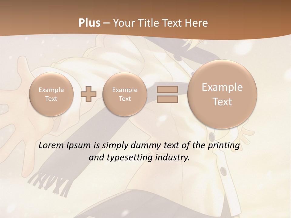 A Woman In A White Shirt And Black Skirt Is Standing In The Snow PowerPoint Template