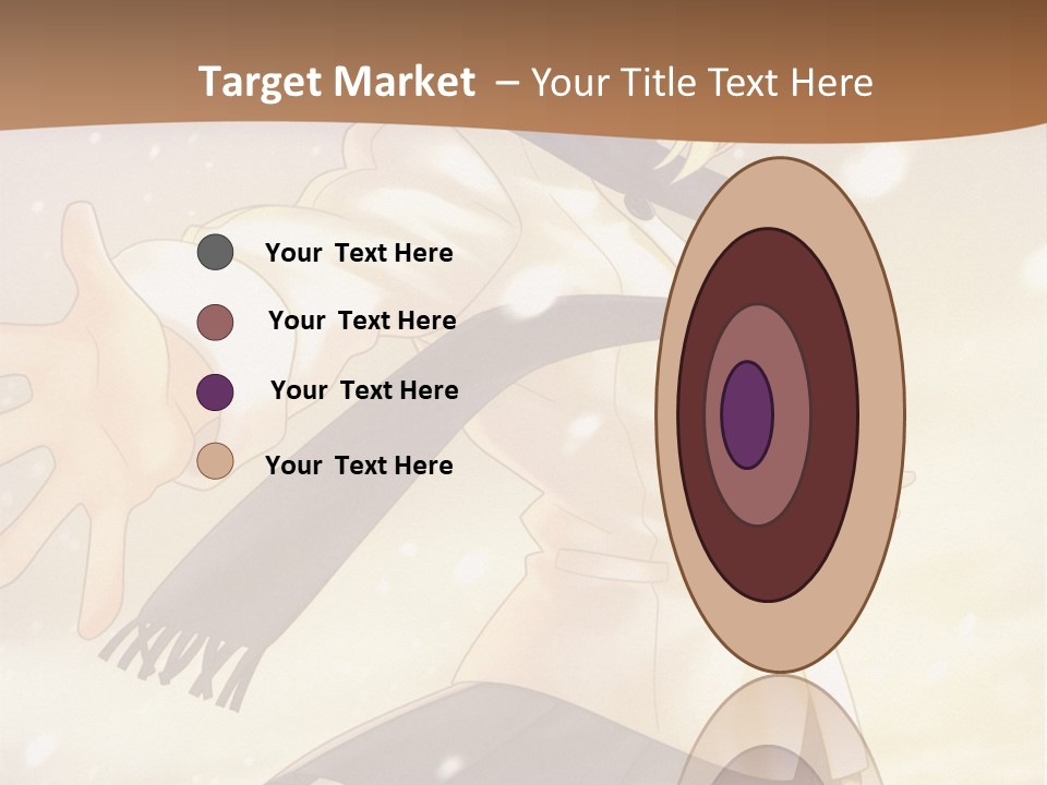 A Woman In A White Shirt And Black Skirt Is Standing In The Snow PowerPoint Template