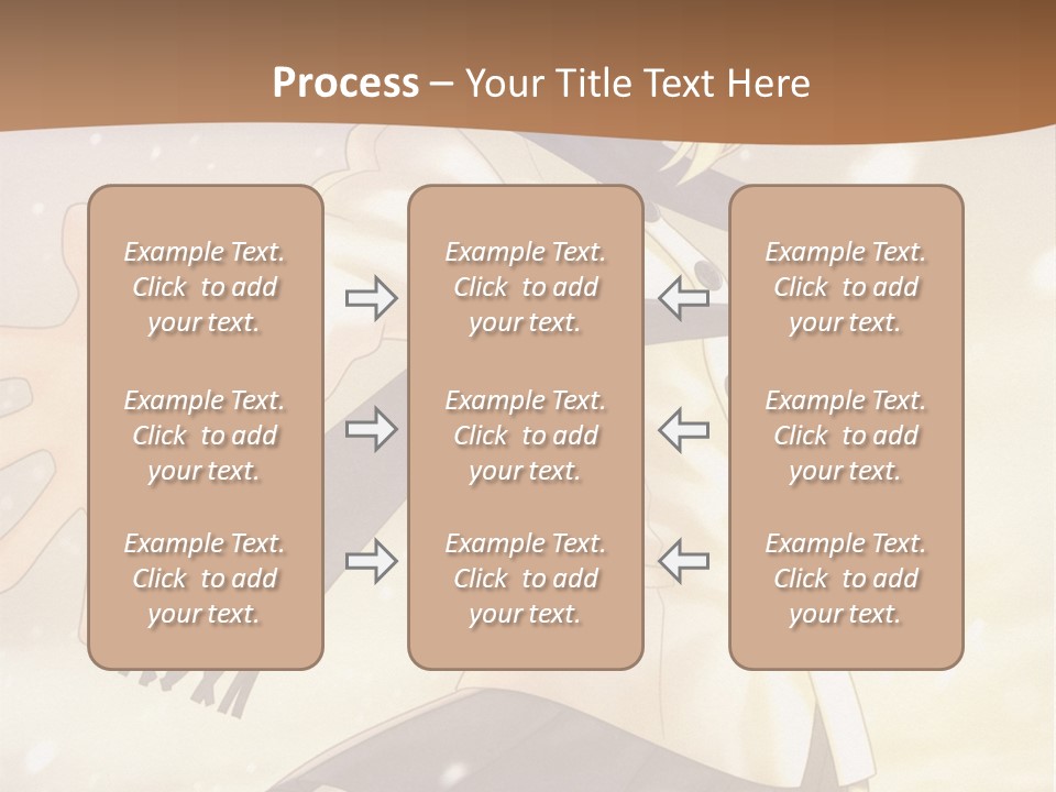 A Woman In A White Shirt And Black Skirt Is Standing In The Snow PowerPoint Template