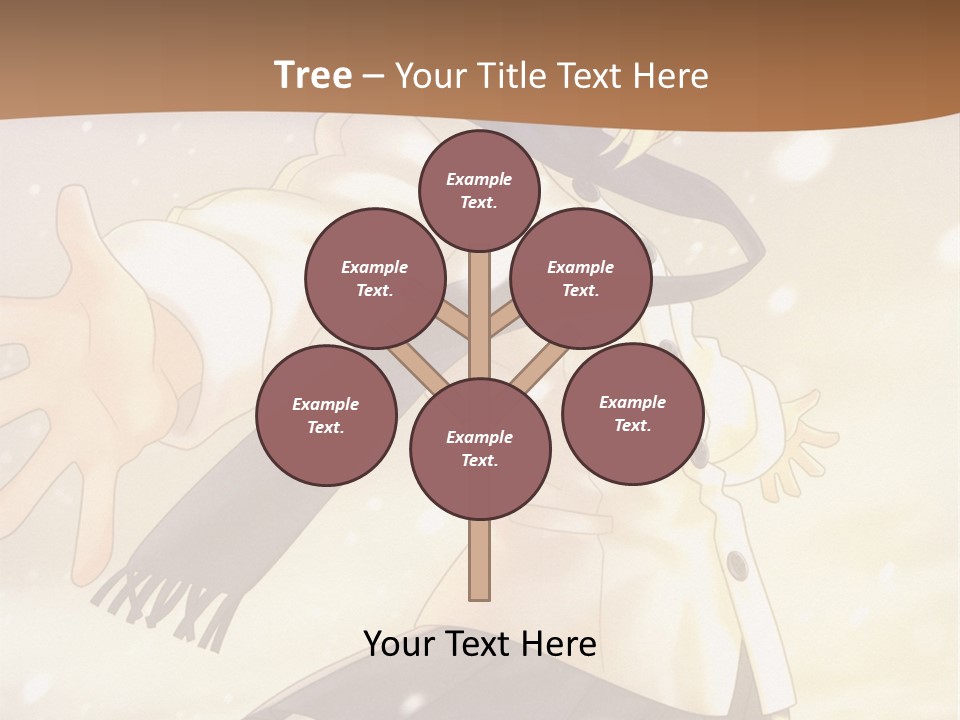 A Woman In A White Shirt And Black Skirt Is Standing In The Snow PowerPoint Template