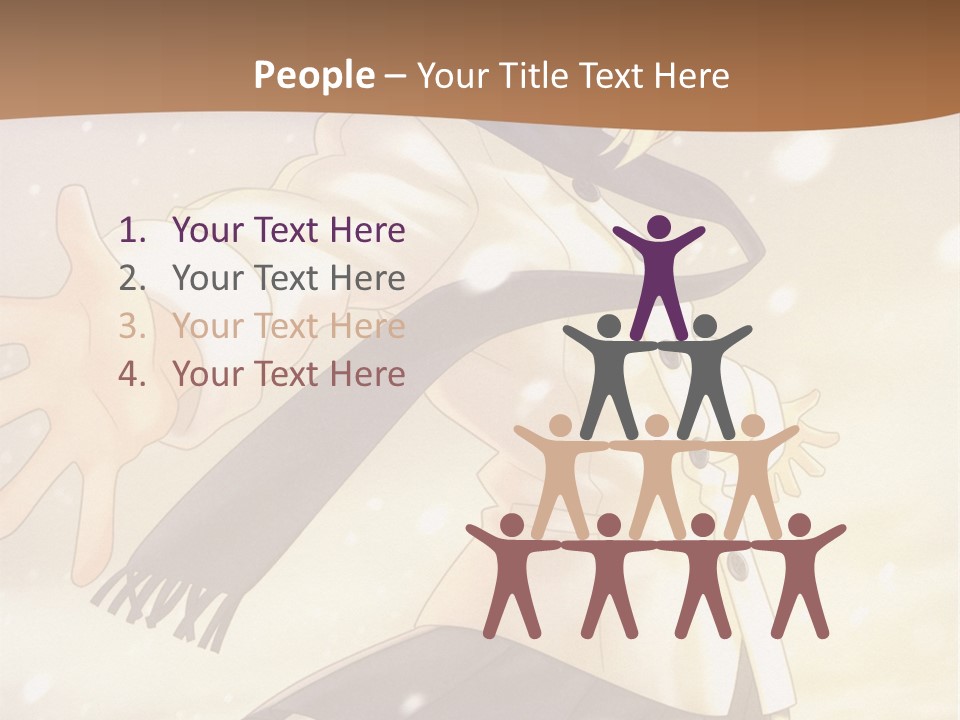 A Woman In A White Shirt And Black Skirt Is Standing In The Snow PowerPoint Template