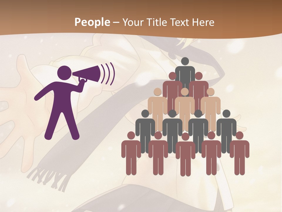 A Woman In A White Shirt And Black Skirt Is Standing In The Snow PowerPoint Template