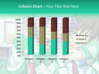 A Couple Of Anime Characters Hugging Each Other PowerPoint Template