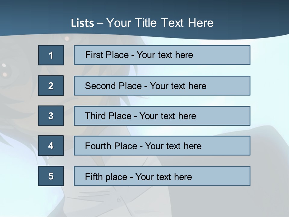 A Man In A White Shirt Is Staring At The Camera PowerPoint Template