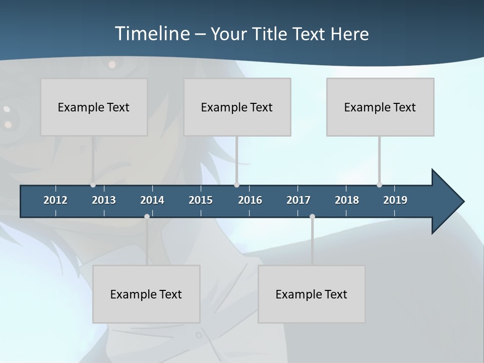 A Man In A White Shirt Is Staring At The Camera PowerPoint Template