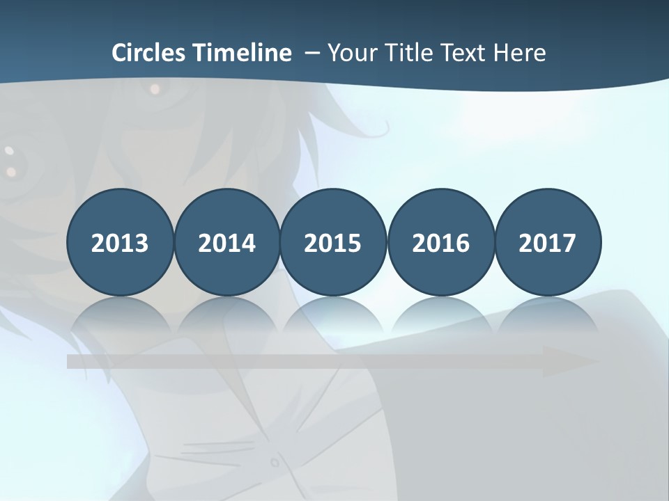 A Man In A White Shirt Is Staring At The Camera PowerPoint Template