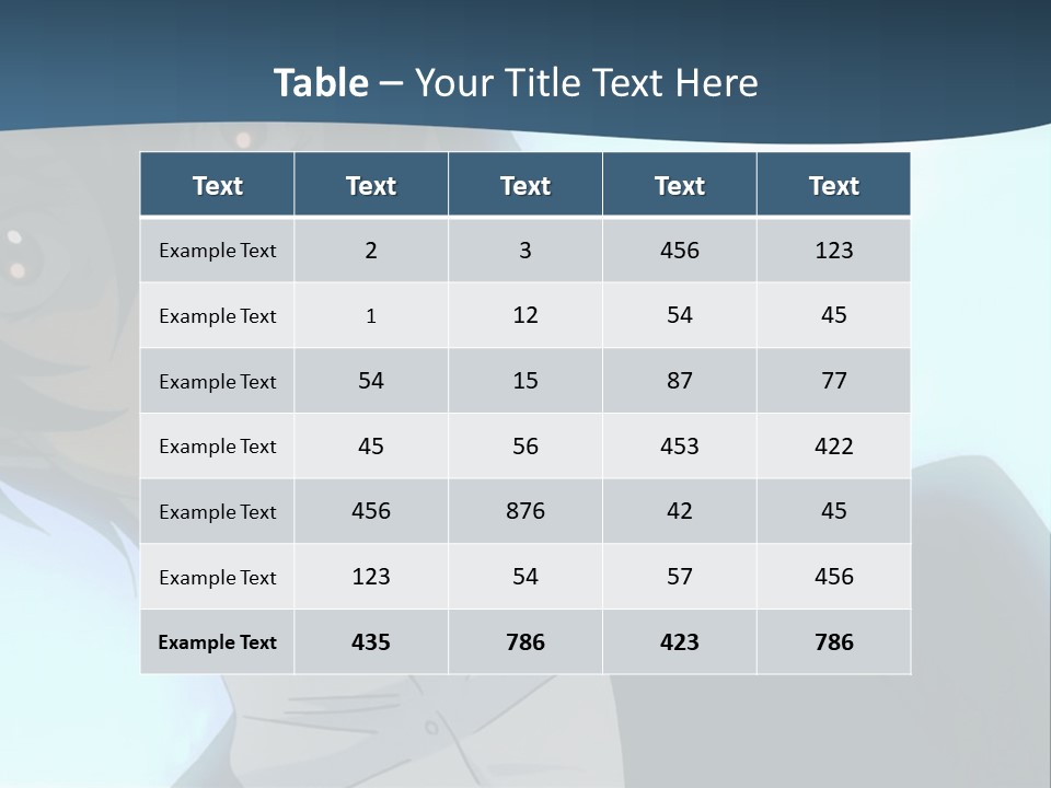 A Man In A White Shirt Is Staring At The Camera PowerPoint Template