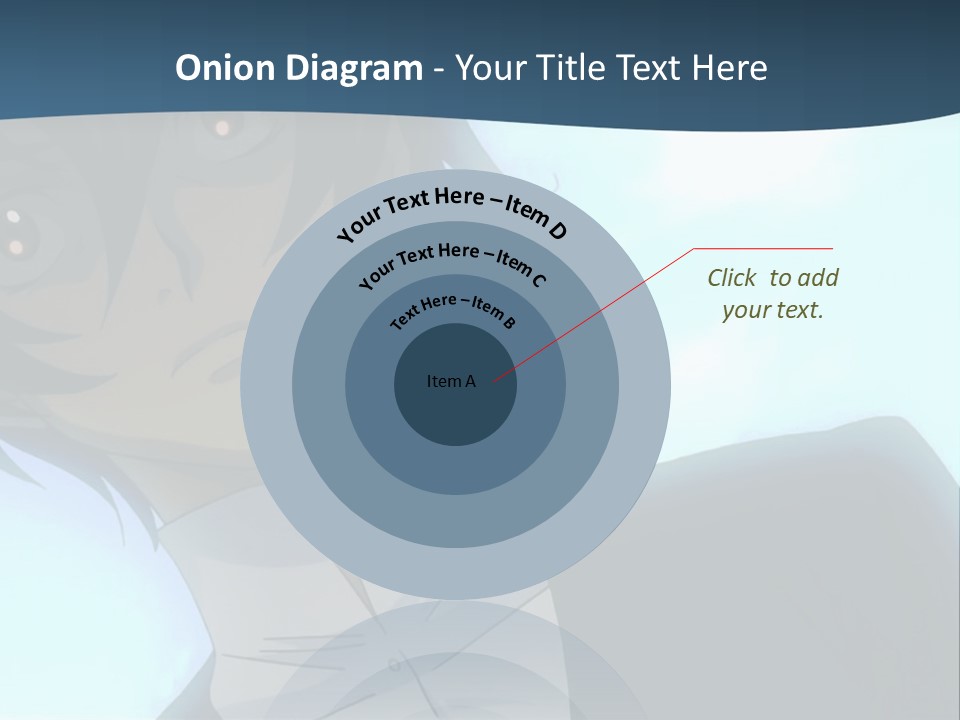 A Man In A White Shirt Is Staring At The Camera PowerPoint Template