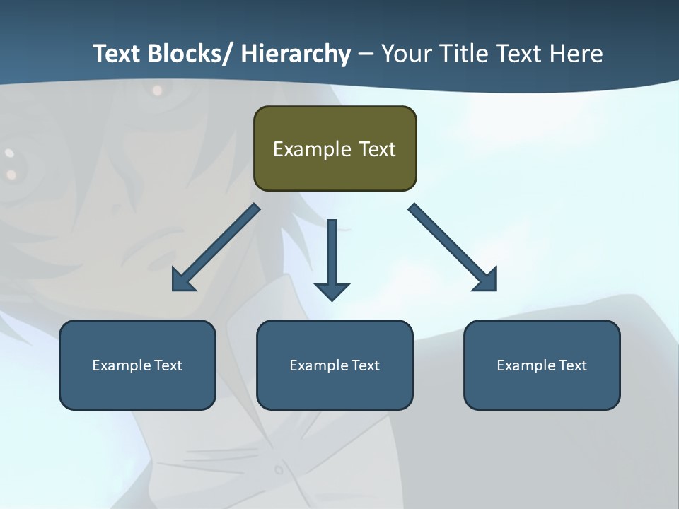 A Man In A White Shirt Is Staring At The Camera PowerPoint Template