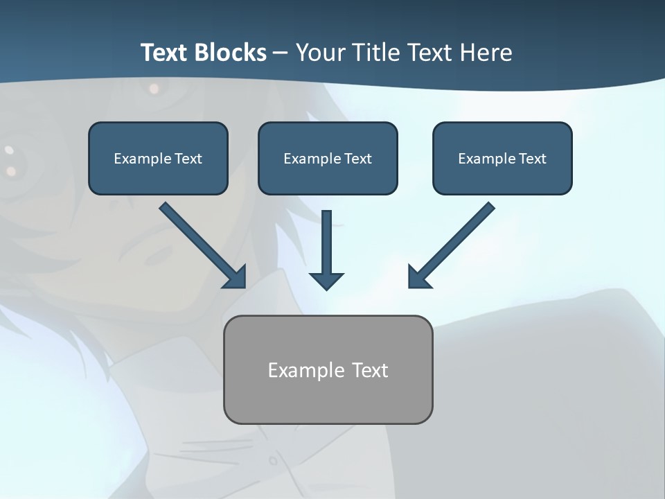 A Man In A White Shirt Is Staring At The Camera PowerPoint Template
