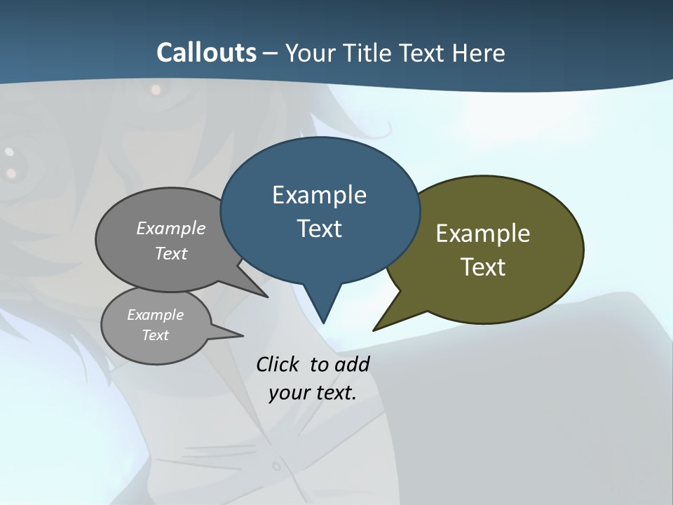 A Man In A White Shirt Is Staring At The Camera PowerPoint Template