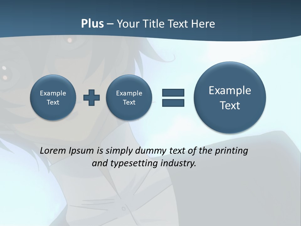 A Man In A White Shirt Is Staring At The Camera PowerPoint Template