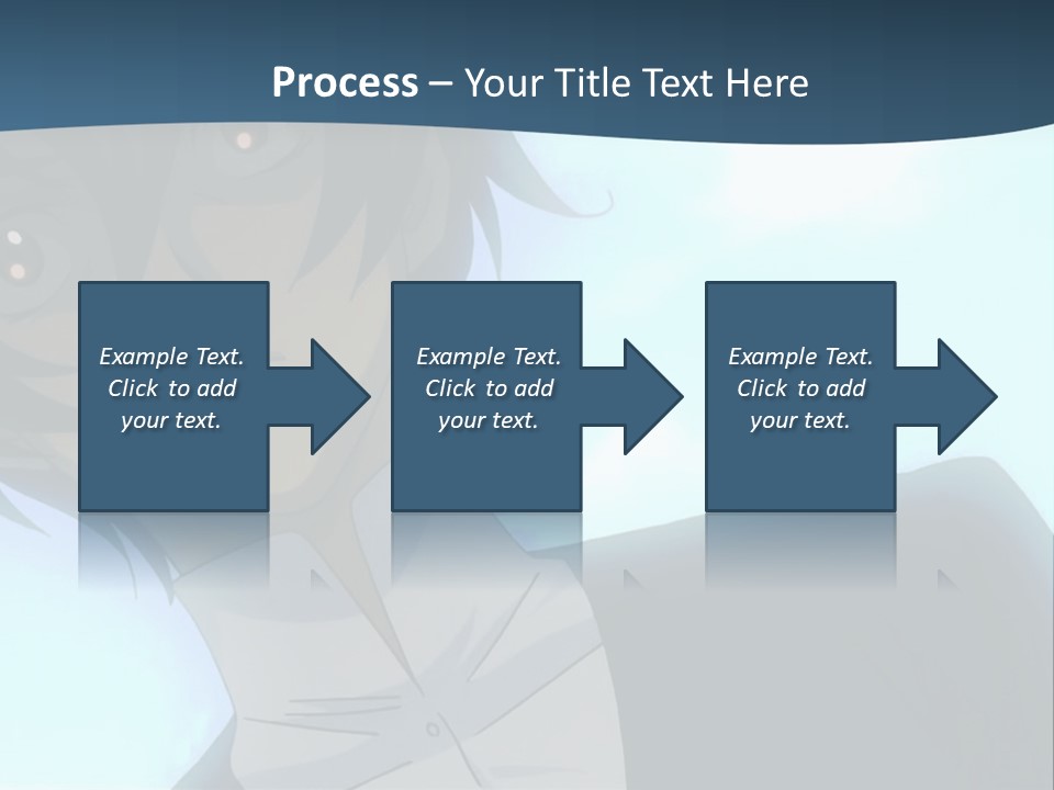 A Man In A White Shirt Is Staring At The Camera PowerPoint Template