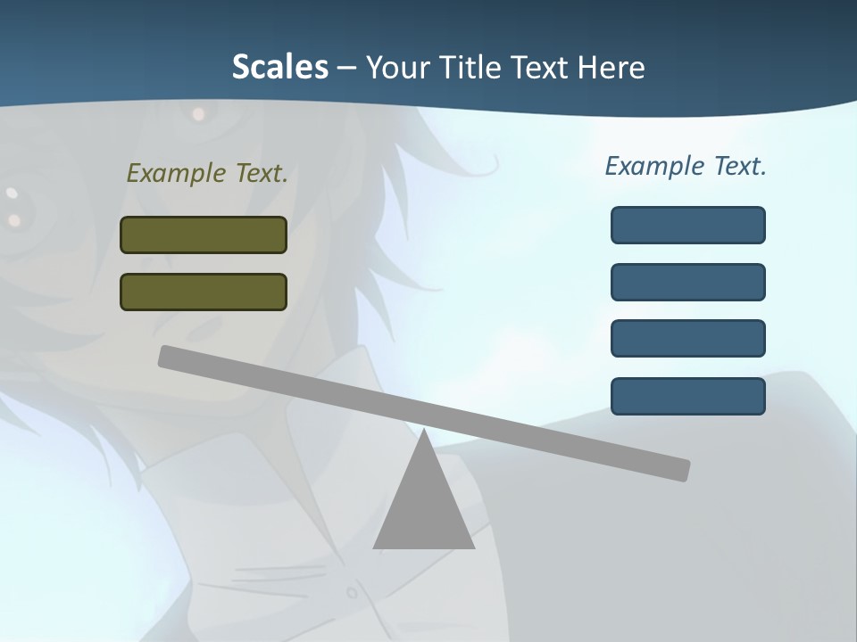 A Man In A White Shirt Is Staring At The Camera PowerPoint Template