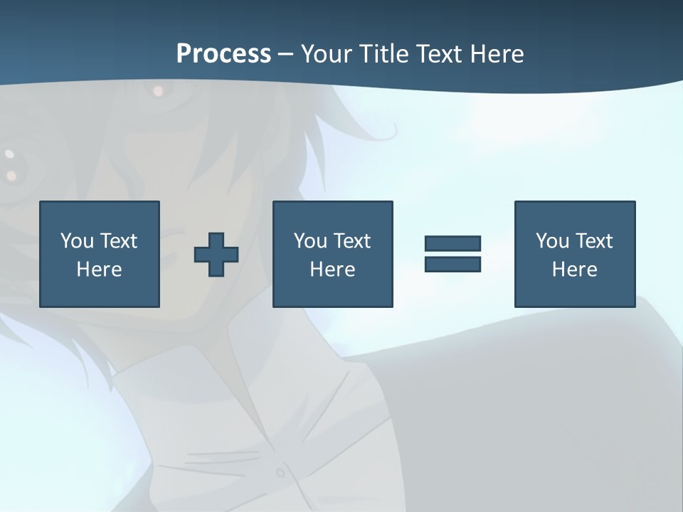 A Man In A White Shirt Is Staring At The Camera PowerPoint Template