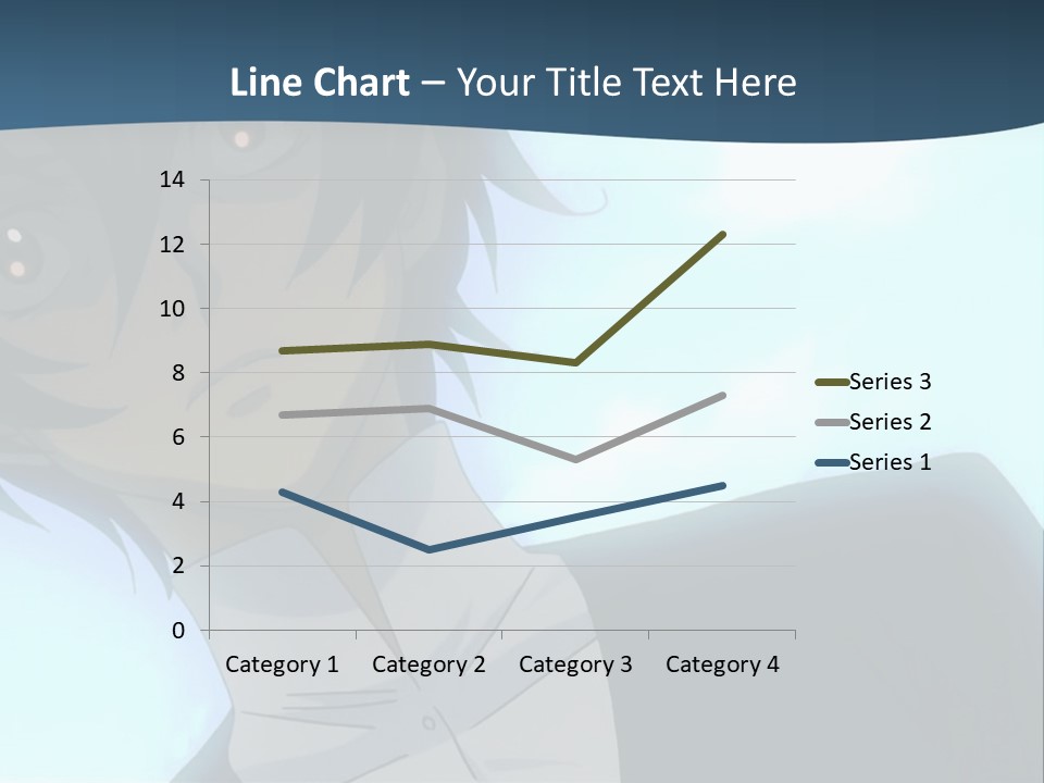 A Man In A White Shirt Is Staring At The Camera PowerPoint Template