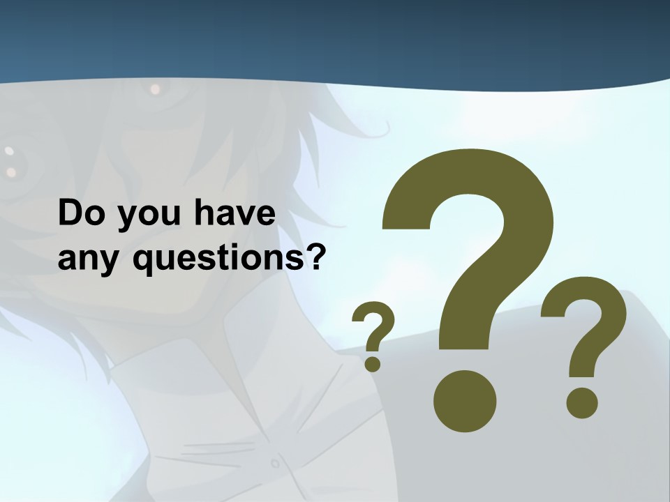 A Man In A White Shirt Is Staring At The Camera PowerPoint Template