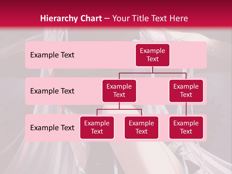 A Woman With White Hair Sitting On A Couch PowerPoint Template