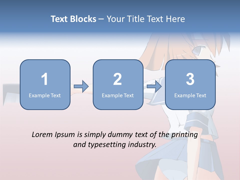 A Woman Holding A Knife In Her Hand PowerPoint Template