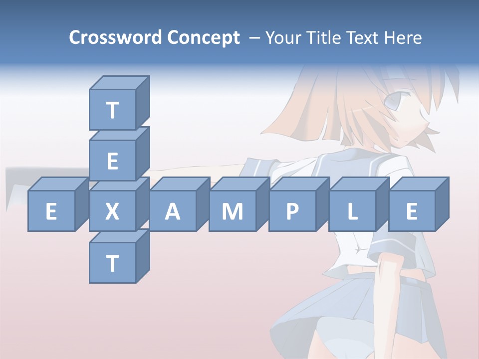 A Woman Holding A Knife In Her Hand PowerPoint Template