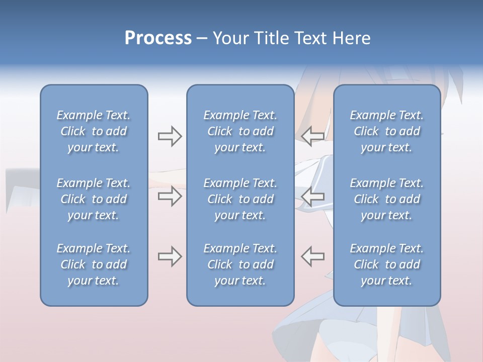 A Woman Holding A Knife In Her Hand PowerPoint Template