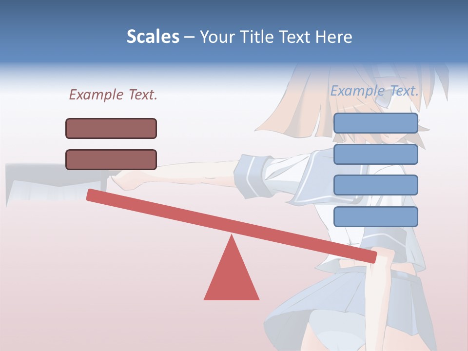 A Woman Holding A Knife In Her Hand PowerPoint Template