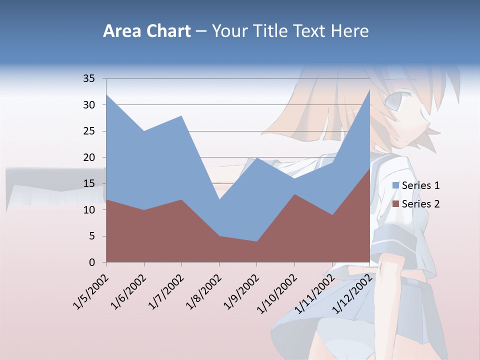 A Woman Holding A Knife In Her Hand PowerPoint Template