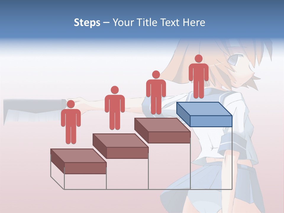 A Woman Holding A Knife In Her Hand PowerPoint Template