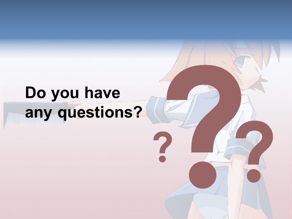 A Woman Holding A Knife In Her Hand PowerPoint Template