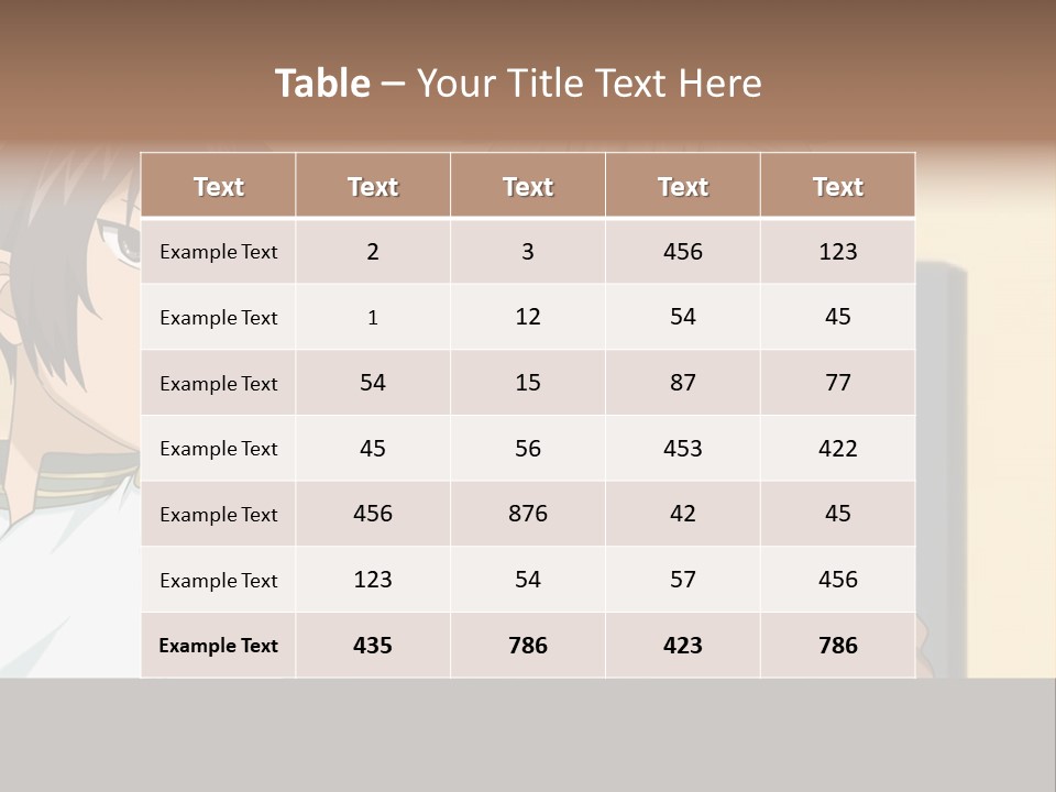 A Couple Of People Standing Next To Each Other PowerPoint Template