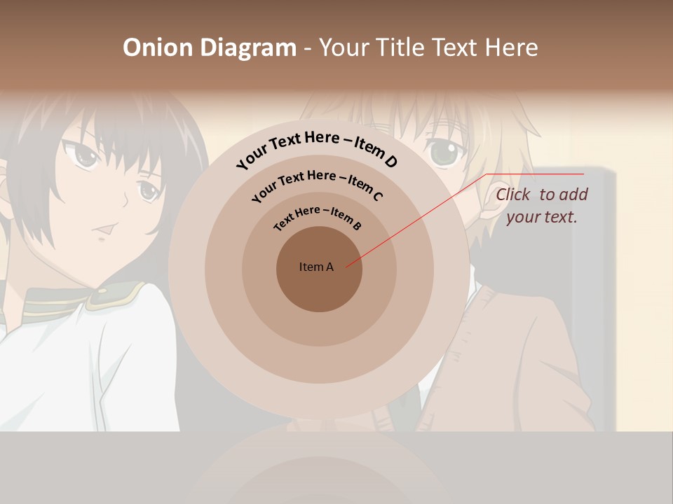 A Couple Of People Standing Next To Each Other PowerPoint Template