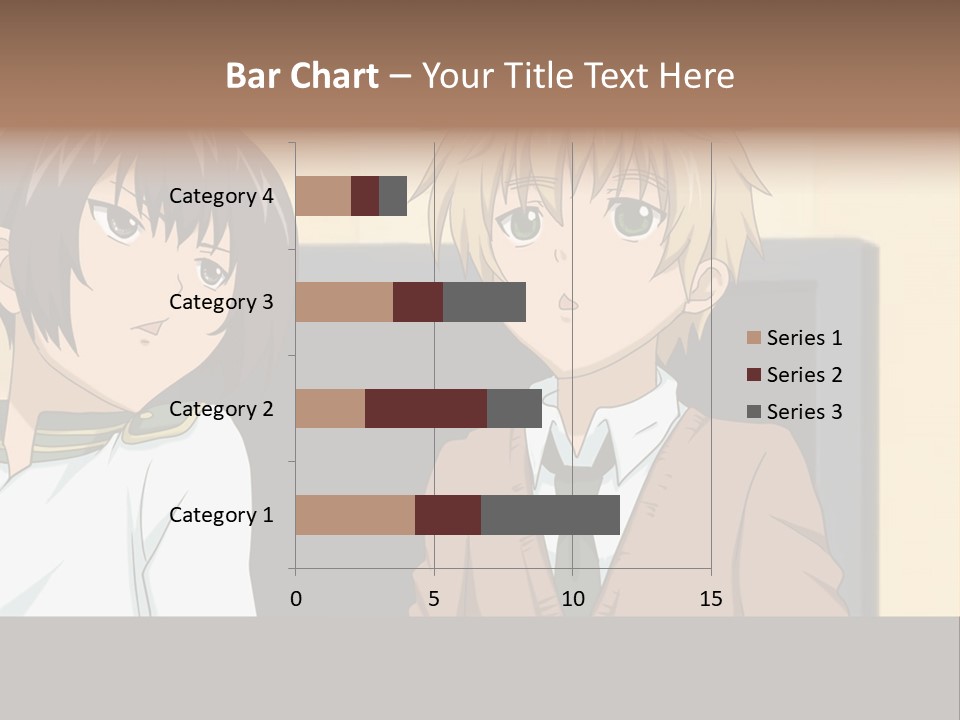 A Couple Of People Standing Next To Each Other PowerPoint Template