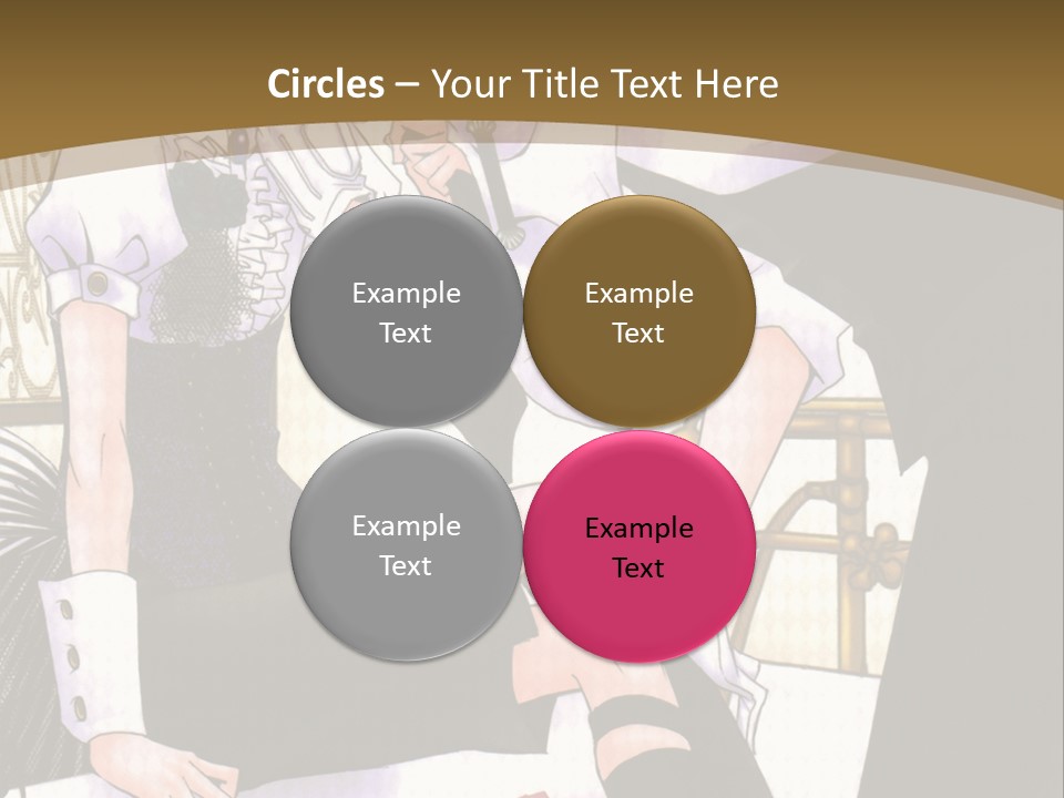 A Man And A Woman Sitting On A Chair In Front Of A Window PowerPoint Template