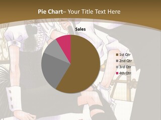 A Man And A Woman Sitting On A Chair In Front Of A Window PowerPoint Template