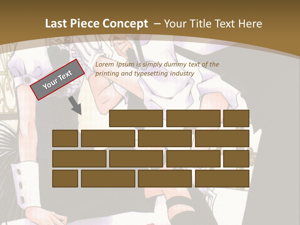 A Man And A Woman Sitting On A Chair In Front Of A Window PowerPoint Template