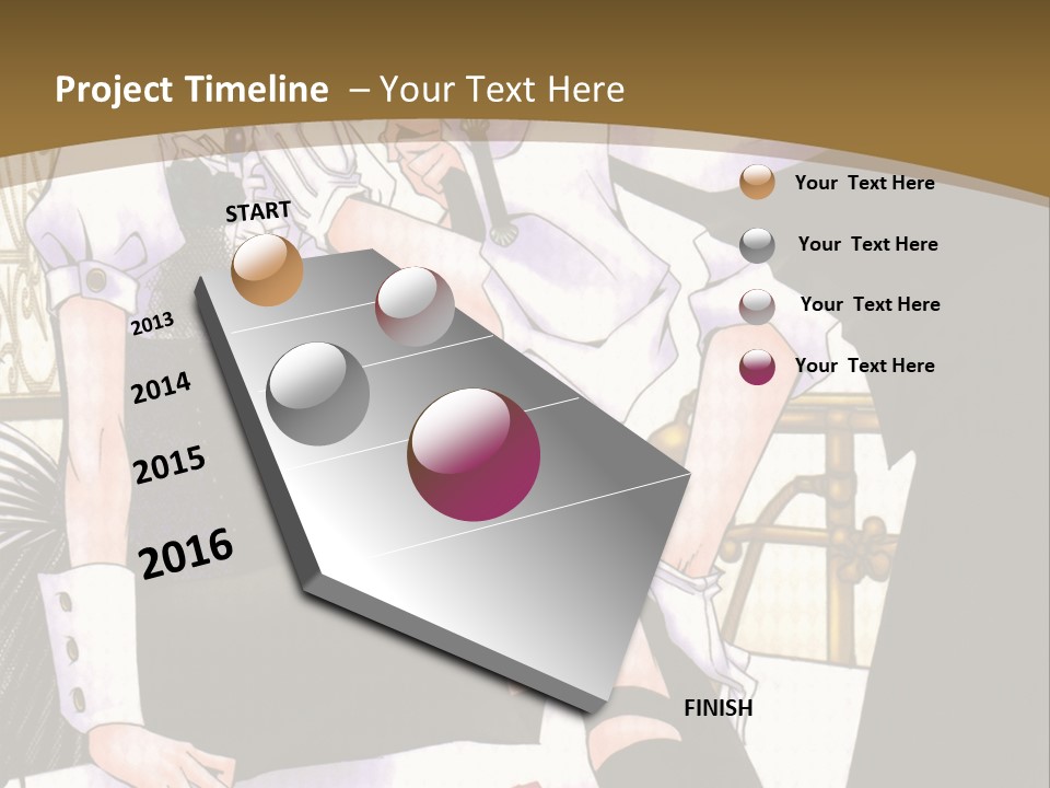 A Man And A Woman Sitting On A Chair In Front Of A Window PowerPoint Template