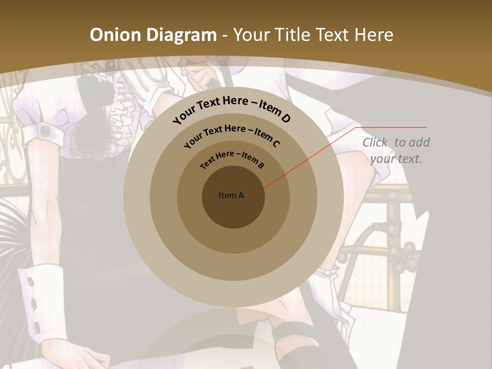 A Man And A Woman Sitting On A Chair In Front Of A Window PowerPoint Template