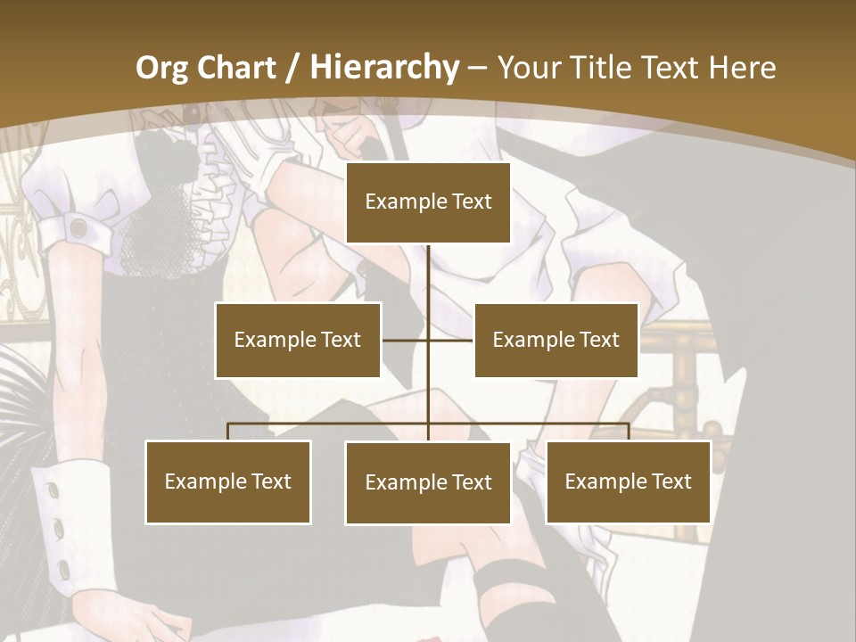 A Man And A Woman Sitting On A Chair In Front Of A Window PowerPoint Template