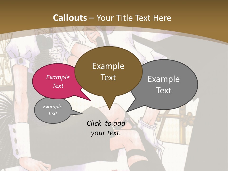 A Man And A Woman Sitting On A Chair In Front Of A Window PowerPoint Template