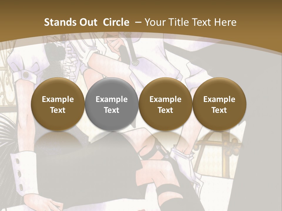 A Man And A Woman Sitting On A Chair In Front Of A Window PowerPoint Template