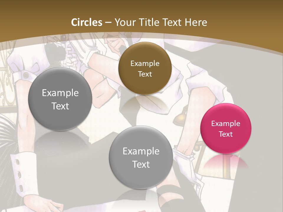 A Man And A Woman Sitting On A Chair In Front Of A Window PowerPoint Template