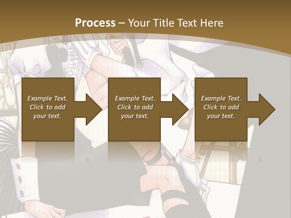 A Man And A Woman Sitting On A Chair In Front Of A Window PowerPoint Template