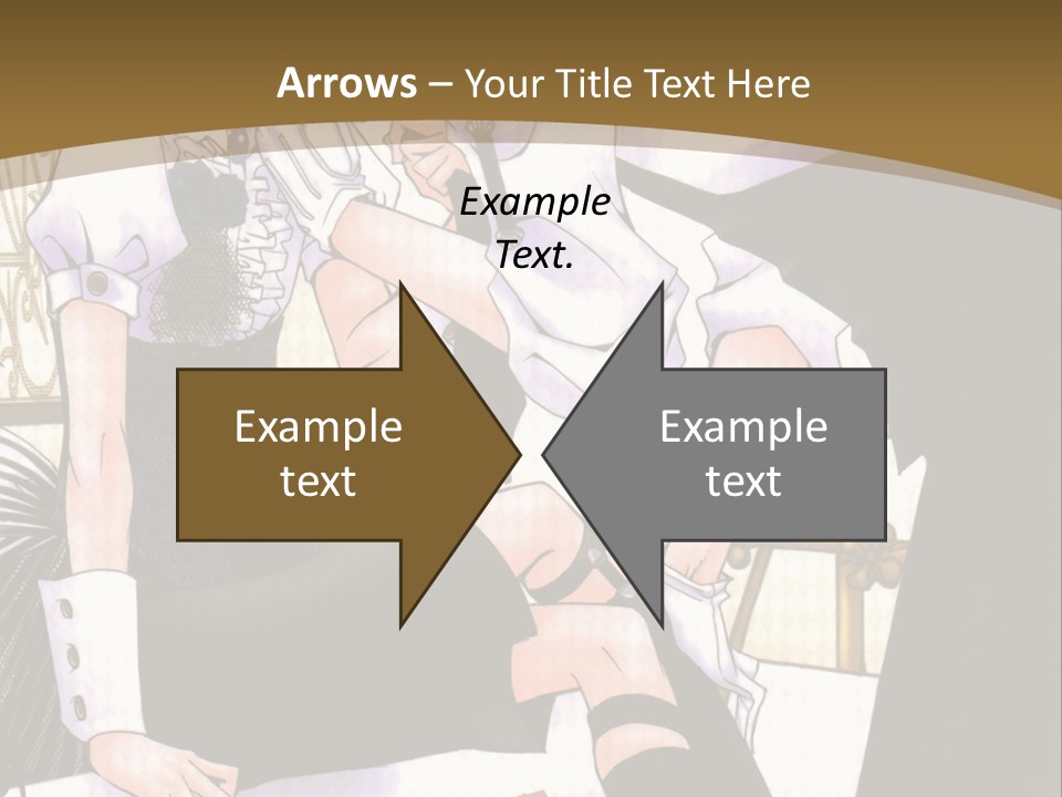 A Man And A Woman Sitting On A Chair In Front Of A Window PowerPoint Template