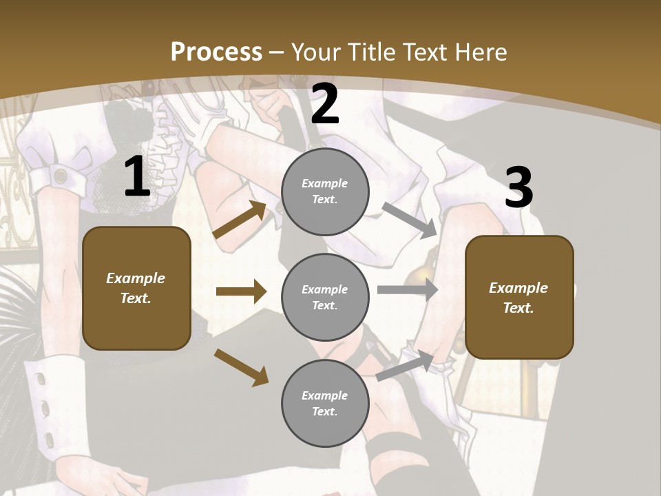 A Man And A Woman Sitting On A Chair In Front Of A Window PowerPoint Template